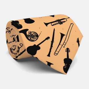 Musical Instruments Men's Neck Tie