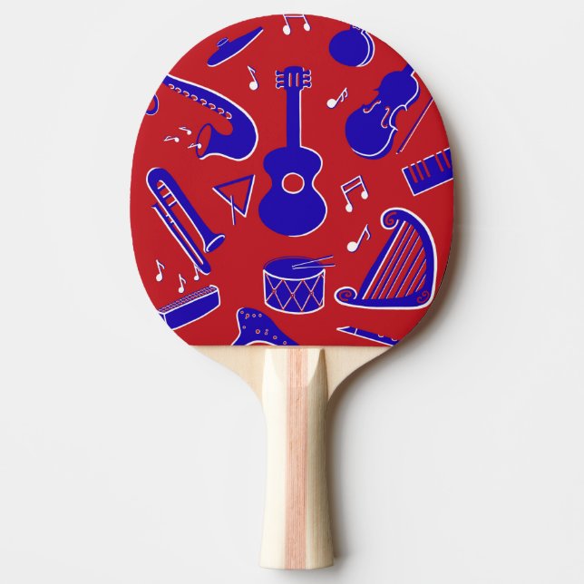 Musical Instruments Ping-Pong Paddle (Front)