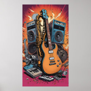 Musical Instruments Poster