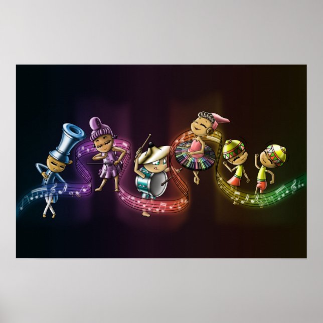 Musical Instruments Poster (Front)