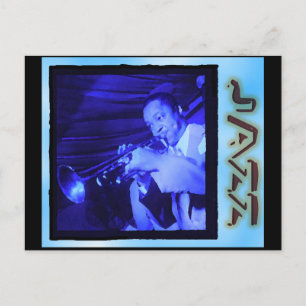 Musical Interludes: Vintage Jazz Postcard