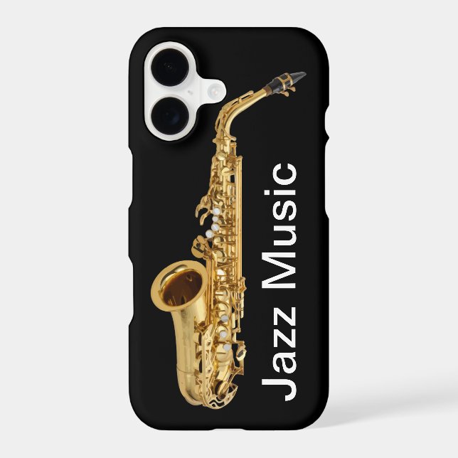Musical Jazz Theme Iphone Case (Back)