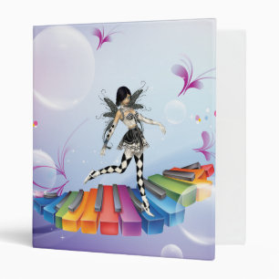 Musical Keyboard Faerie Binder