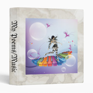 Musical Keyboard Faerie Binder