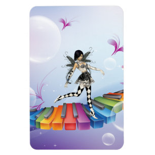 Musical Keyboard Faerie Magnet