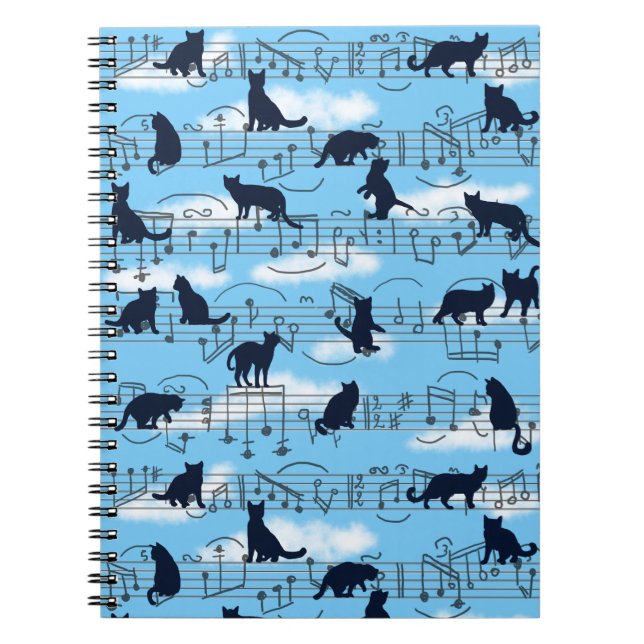 musical kittens notebook (Front)