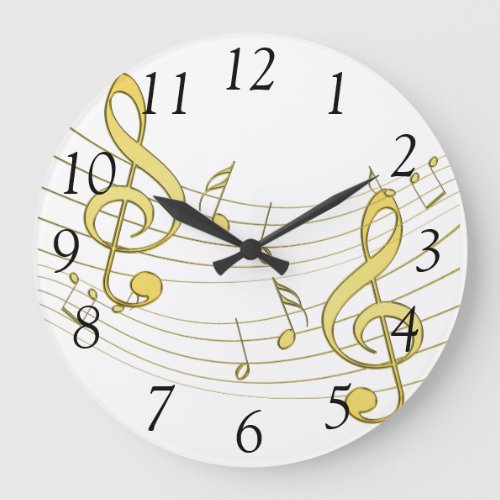 Musical Large Clock