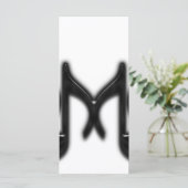 Musical Letter "M" (Standing Front)