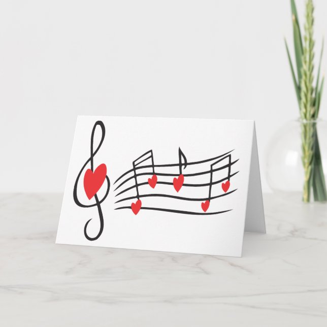 MUSICAL LOVE HEART NOTES (Front)