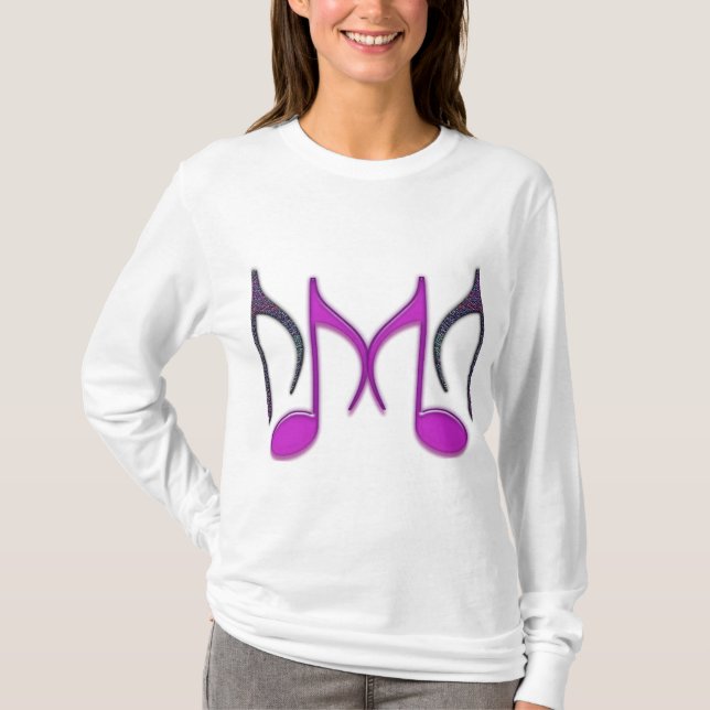 Musical "M" Letter T-Shirt (Front)