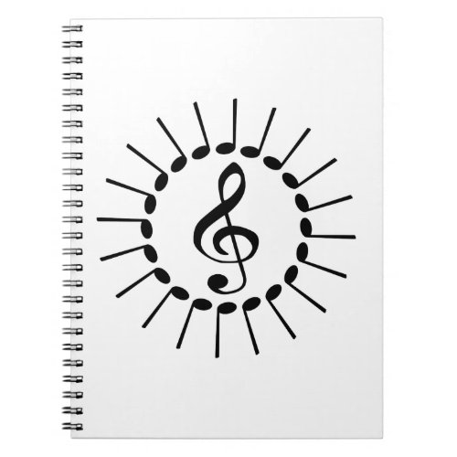 Musical Mandala Notebook