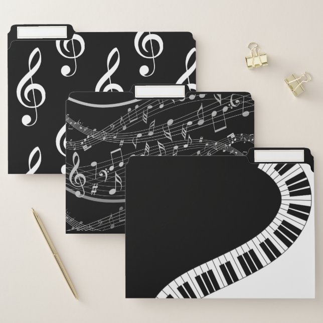 Musical Medley File Folders (Set)