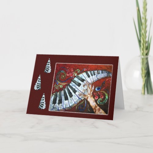 Musical Merriment _ Piano Holiday Card