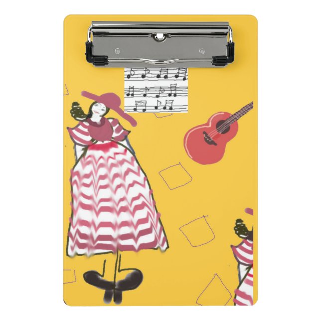 Musical Mini Clipboard (Front)