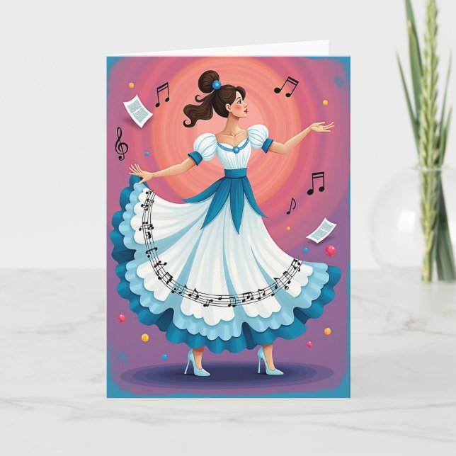 Musical Moms Day Card (Front)