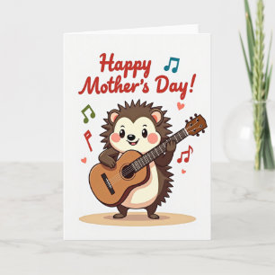 Musical Mothers Day Critter Card