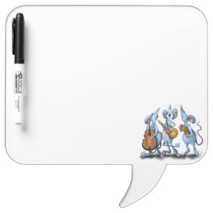 Musical Mouse Dry Erase Board