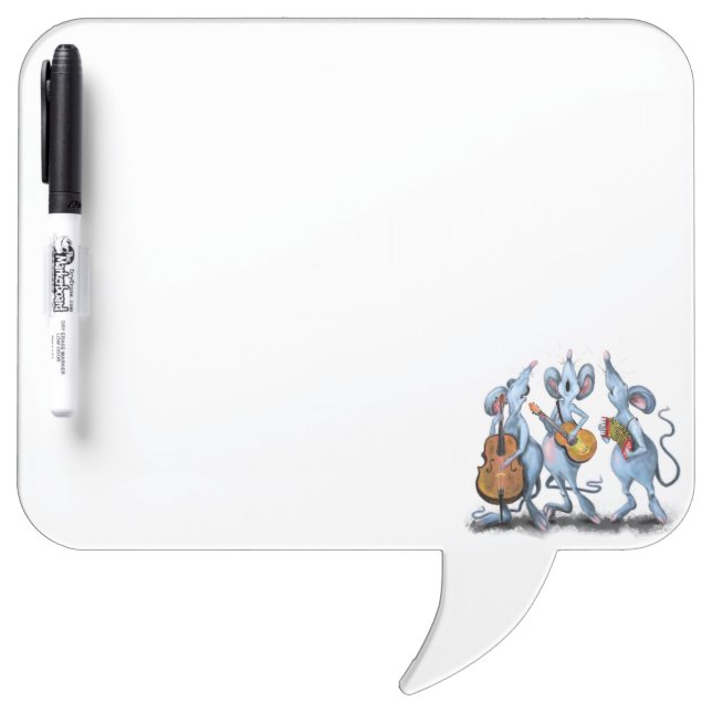 Musical Mouse Dry Erase Board (Front)