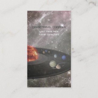 Musical, Mystical, Magical Travel Agency Business Card