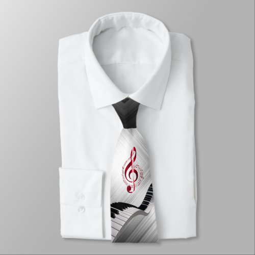 musical neck tie