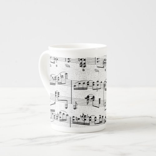 Musical Note Bone China Mug