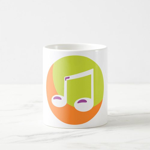 Musical Note Icon Coffee Mug
