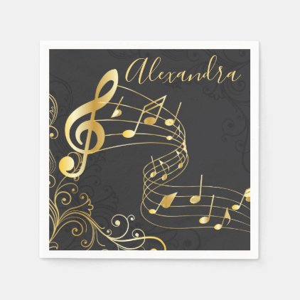 Musical Note Luxury design Napkin