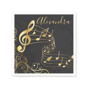 Musical Note Luxury design Napkins
