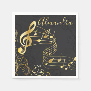 Musical Note Luxury design Napkins