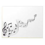 Musical Note Notepad at Zazzle