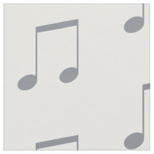 Musical Note Pattern Fabric