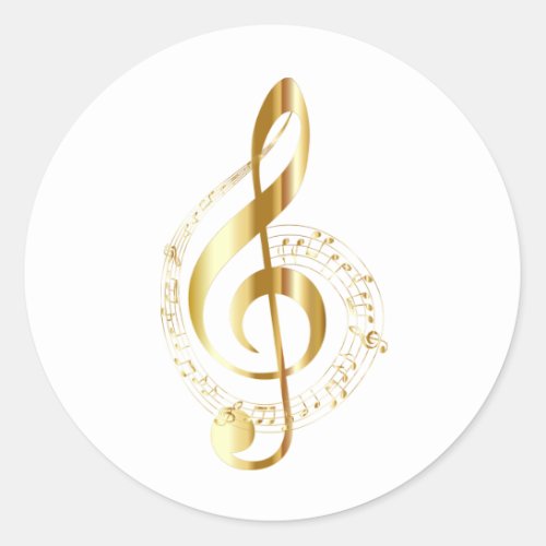 musical note sticker