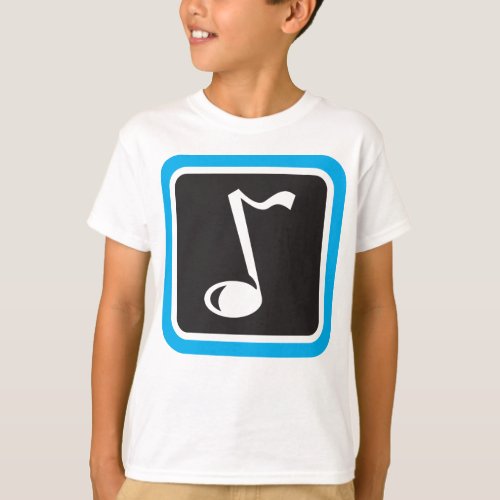 Musical Note Symbol T_Shirt
