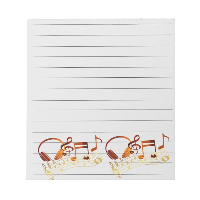 Musical Notepad (Front)