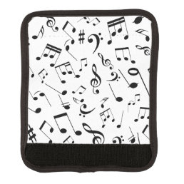 Musical Notes 3 Luggage Handle Wrap
