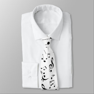 Musical Notes 3 Neck Tie