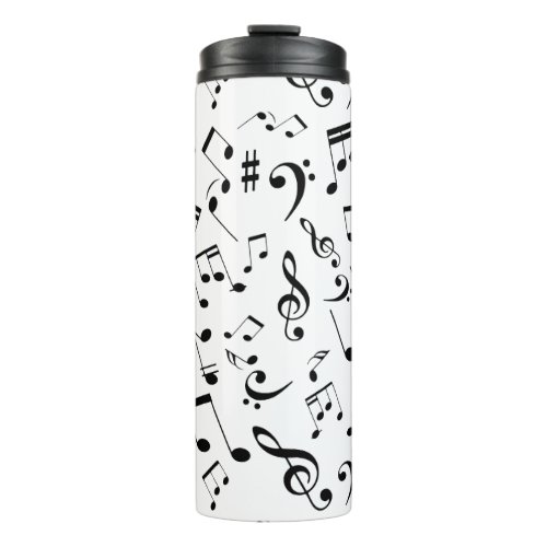 Musical Notes 3 Thermal Tumbler