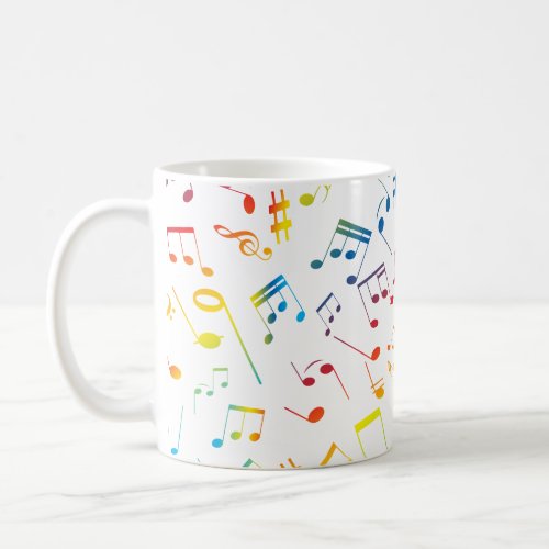 Musical Notes 4 Coffee Mug