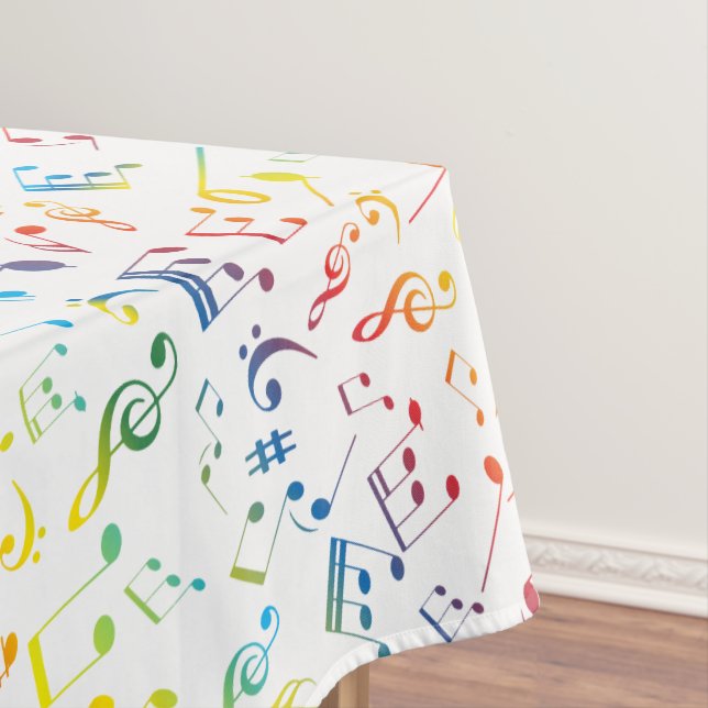 Musical Notes 4 Tablecloth (In Situ)