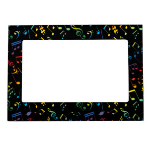 Musical Notes 5 Magnetic Frame
