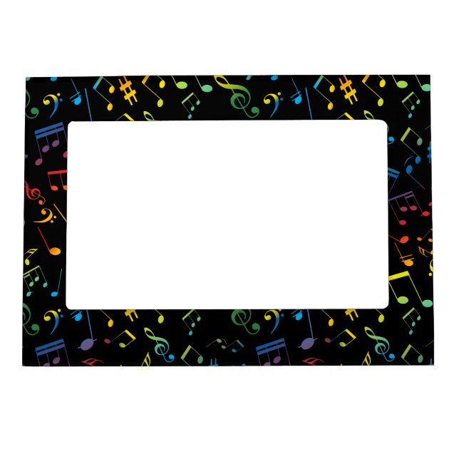 Musical Notes 5 Magnetic Frame (Front)