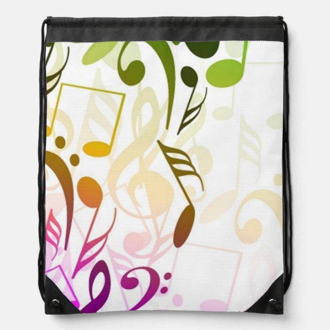 Musical Notes Backpack (Front)