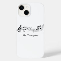 Musical Notes Band or Choir Teacher Custom Music