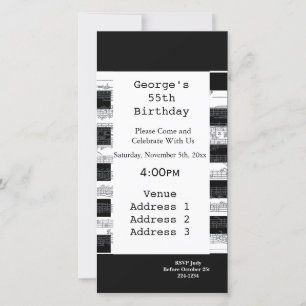 Musical Notes Birthday