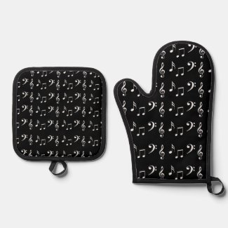 Musical Notes Black and White Musical Notes