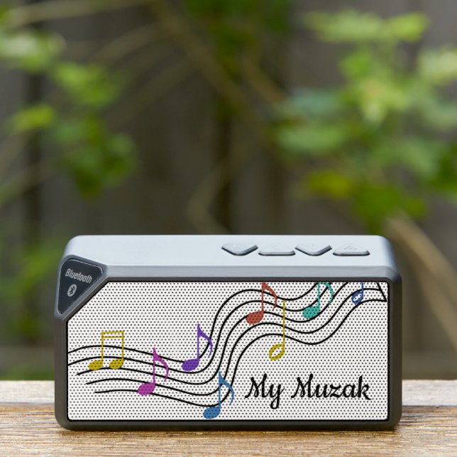 Musical Notes Bluetooth Speaker (Insitu(Outdoor))