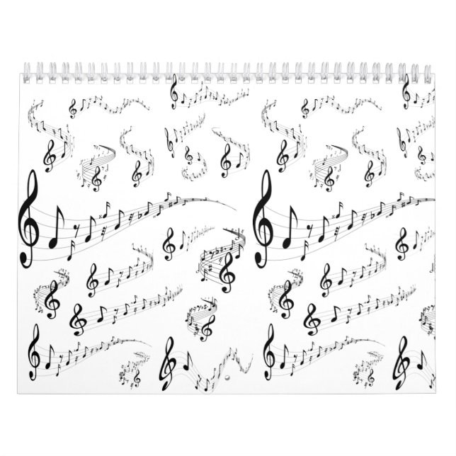 musical notes calendar (Cover)