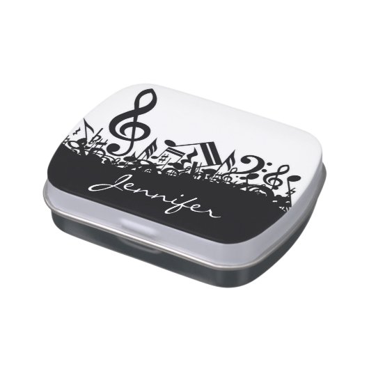Musical Notes Candy Tin_Favor Box Jelly Belly Candy Tin (Side)