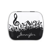 Musical Notes Candy Tin_Favor Box Jelly Belly Candy Tin (Top)