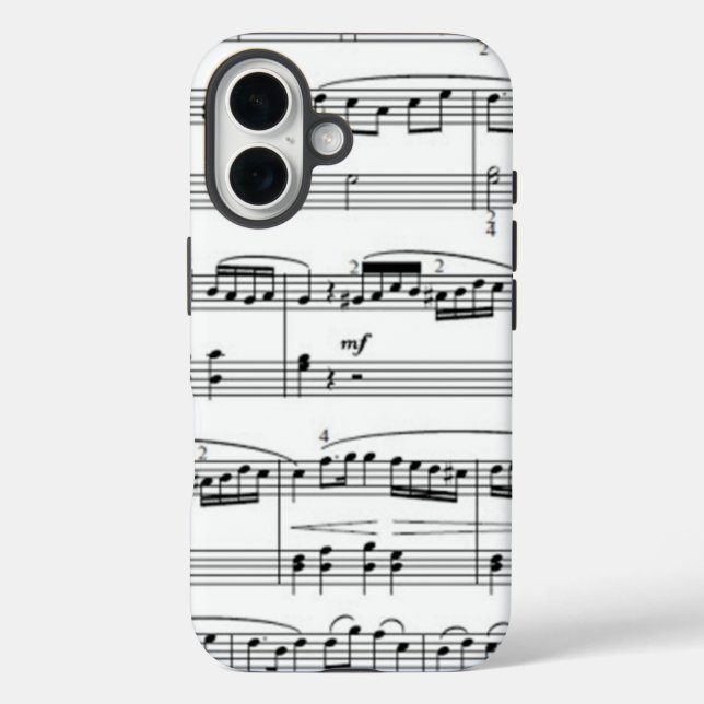 musical notes Case-Mate iPhone case (Back)